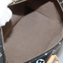 LOUIS VUITTON Monogram Multicolor Speedy 30 Hand Bag Black M92642 Auth 107987SAM-10