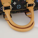 LOUIS VUITTON Monogram Multicolor Speedy 30 Hand Bag Black M92642 Auth 107987SAM-7