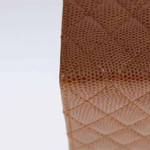 FENDI Vanity Hand Bag Leather 2way Brown Auth 108006AV