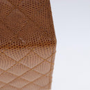 FENDI Vanity Hand Bag Leather 2way Brown Auth 108006AV-17