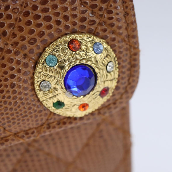 FENDI Vanity Hand Bag Leather 2way Brown Auth 108006AV