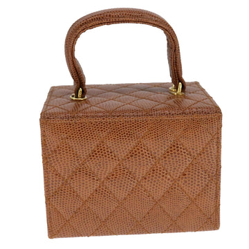 FENDI Vanity Hand Bag Leather 2way Brown Auth 108006AV - 0