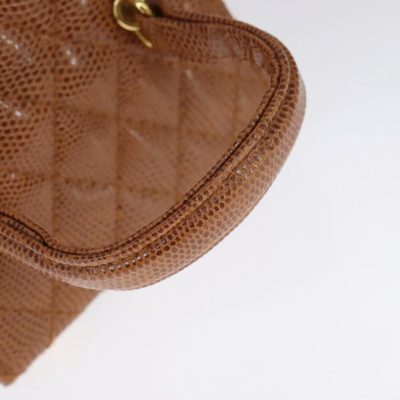 FENDI Vanity Hand Bag Leather 2way Brown Auth 108006AV