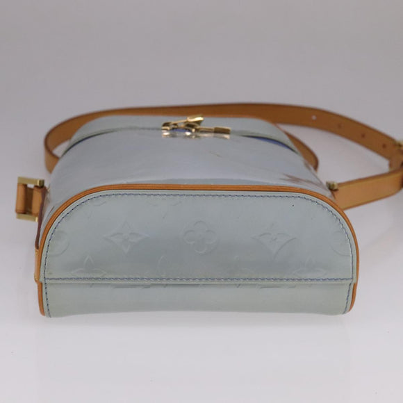 LOUIS VUITTON Monogram Vernis Sullivan Vertical Bag Lavande M91258 Auth 108017V