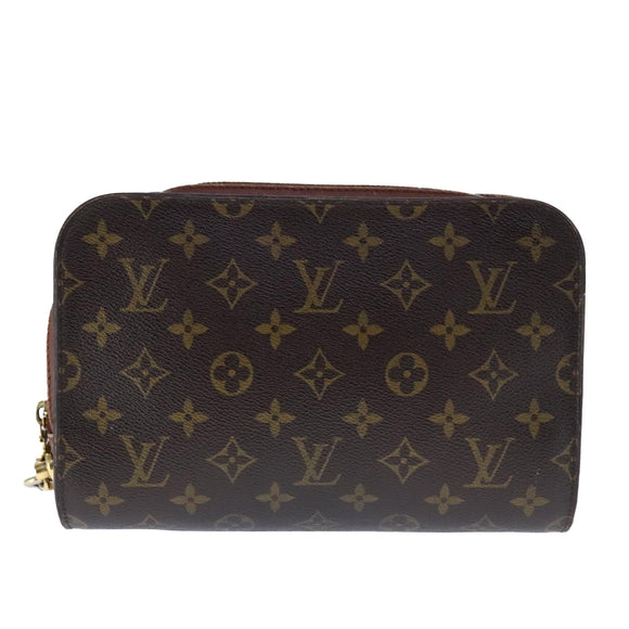 LOUIS VUITTON Monogram Orsay Clutch Bag M51790 LV Auth 108025