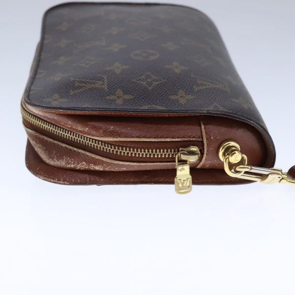 LOUIS VUITTON Monogram Orsay Clutch Bag M51790 LV Auth 108025