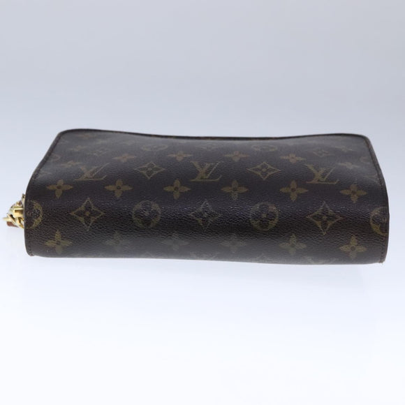LOUIS VUITTON Monogram Orsay Clutch Bag M51790 LV Auth 108025
