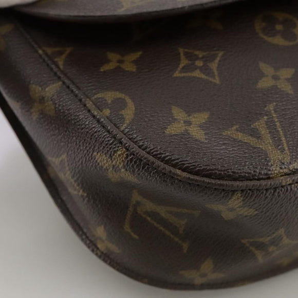 LOUIS VUITTON Monogram Saint Cloud GM Shoulder Bag M51242 LV Auth 108051