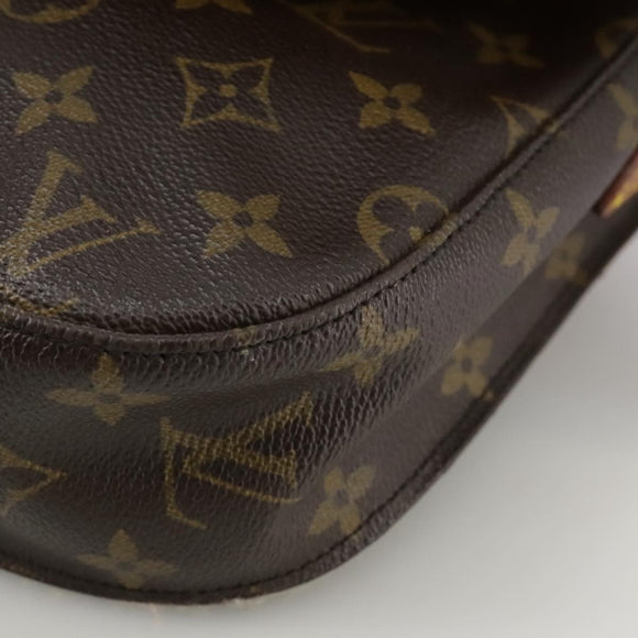 LOUIS VUITTON Monogram Saint Cloud GM Shoulder Bag M51242 LV Auth 108051