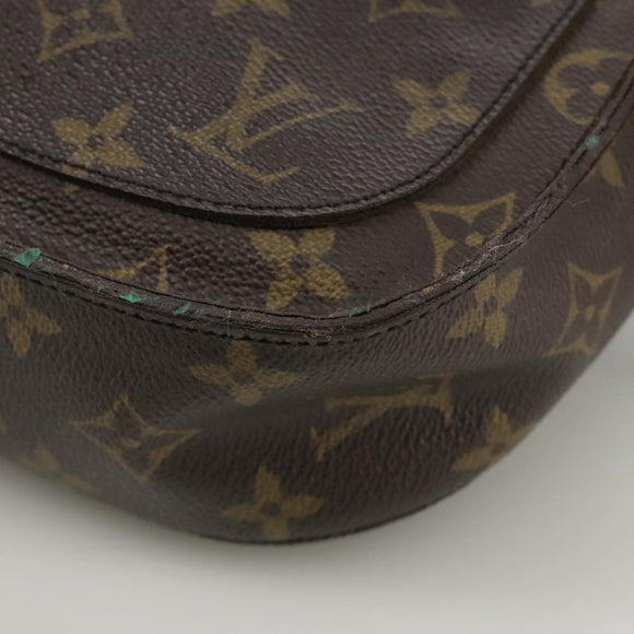 LOUIS VUITTON Monogram Saint Cloud GM Shoulder Bag M51242 LV Auth 108051