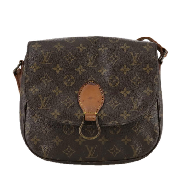 LOUIS VUITTON Monogram Saint Cloud GM Shoulder Bag M51242 LV Auth 108051