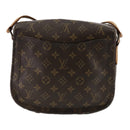 LOUIS VUITTON Monogram Saint Cloud GM Shoulder Bag M51242 LV Auth 108051-2