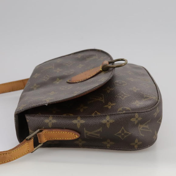 LOUIS VUITTON Monogram Saint Cloud GM Shoulder Bag M51242 LV Auth 108051
