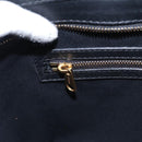 BURBERRY Nova Check Tote Bag Canvas Leather Beige Black gold Auth 108059-21