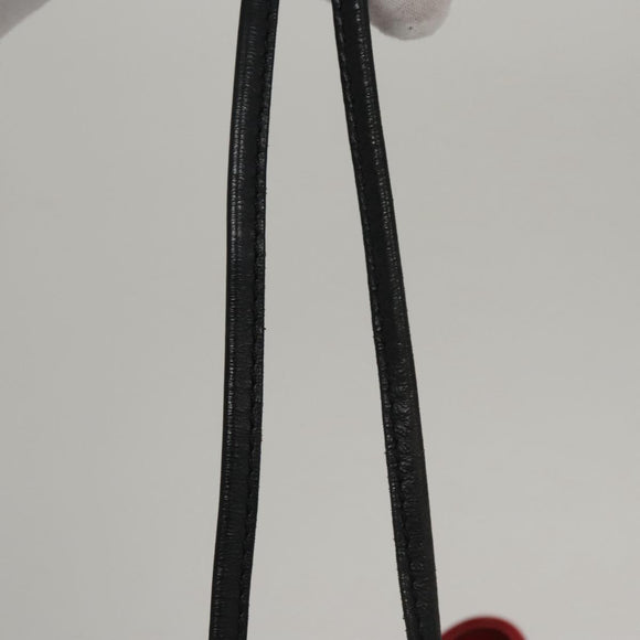 LOUIS VUITTON Epi Petit Noe Shoulder Bag Bicolor Black Red M44017 LV Auth 108096