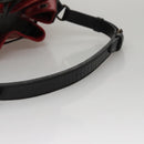 LOUIS VUITTON Epi Petit Noe Shoulder Bag Bicolor Black Red M44017 LV Auth 108096-7