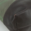 PRADA Tote Bag Nylon Leather 2way Khaki Auth 108115-14