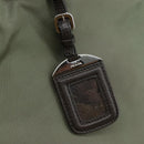 PRADA Tote Bag Nylon Leather 2way Khaki Auth 108115-10