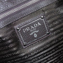 PRADA Tote Bag Nylon Leather 2way Khaki Auth 108115-18