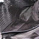 PRADA Tote Bag Nylon Leather 2way Khaki Auth 108115-21