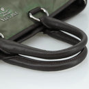 PRADA Tote Bag Nylon Leather 2way Khaki Auth 108115-7