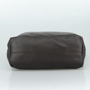 PRADA Tote Bag Nylon Leather 2way Khaki Auth 108115-5