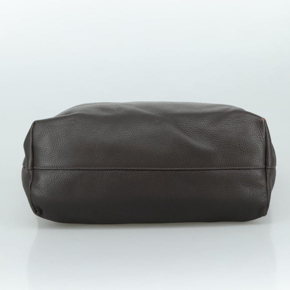 PRADA Tote Bag Nylon Leather 2way Khaki Auth 108115