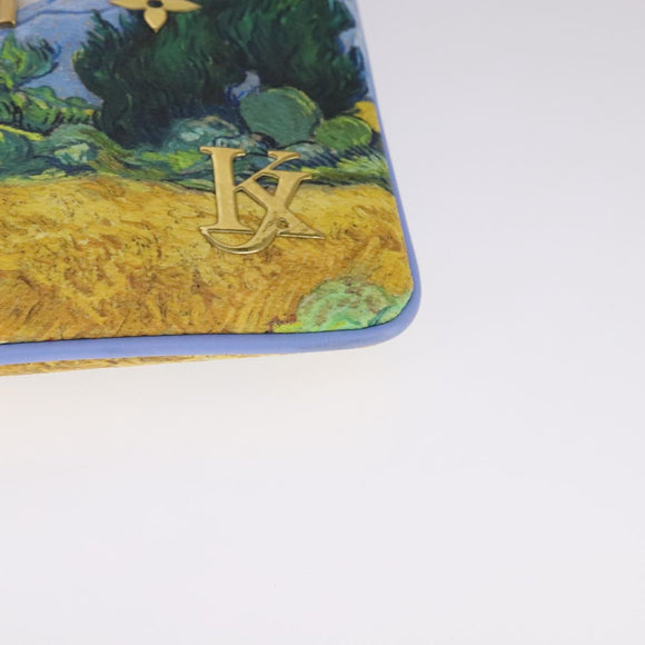 LOUIS VUITTON Masters Collection Pochette Pla Van Gogh Pouch M64620 Auth 108116S