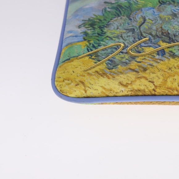 LOUIS VUITTON Masters Collection Pochette Pla Van Gogh Pouch M64620 Auth 108116S