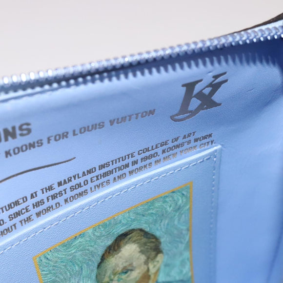 LOUIS VUITTON Masters Collection Pochette Pla Van Gogh Pouch M64620 Auth 108116S