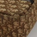 Christian Dior Trotter Canvas Hand Bag Brown Auth 108123-8