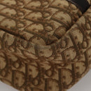 Christian Dior Trotter Canvas Hand Bag Brown Auth 108123-16