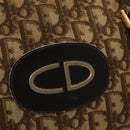 Christian Dior Trotter Canvas Hand Bag Brown Auth 108123-18