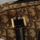 Christian Dior Trotter Canvas Hand Bag Brown Auth 108123-10