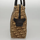 Christian Dior Trotter Canvas Hand Bag Brown Auth 108123-3