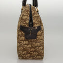 Christian Dior Trotter Canvas Hand Bag Brown Auth 108123-4