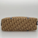 Christian Dior Trotter Canvas Hand Bag Brown Auth 108123-5