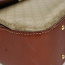 CELINE Macadam Canvas Hand Bag 2way Beige Gold Auth 108125-14