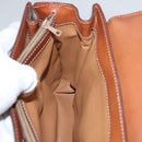 CELINE Macadam Canvas Hand Bag 2way Beige Gold Auth 108125-24