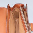 CELINE Macadam Canvas Hand Bag 2way Beige Gold Auth 108125-25
