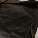 LOUIS VUITTON Monogram Saumur 35 Shoulder Bag M42254 LV Auth 108141-14