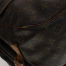 LOUIS VUITTON Monogram Saumur 35 Shoulder Bag M42254 LV Auth 108141-15