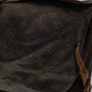 LOUIS VUITTON Monogram Saumur 35 Shoulder Bag M42254 LV Auth 108141-16