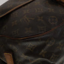 LOUIS VUITTON Monogram Saumur 35 Shoulder Bag M42254 LV Auth 108141-17