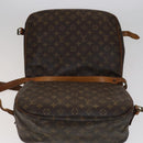 LOUIS VUITTON Monogram Saumur 35 Shoulder Bag M42254 LV Auth 108141-19