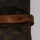 LOUIS VUITTON Monogram Saumur 35 Shoulder Bag M42254 LV Auth 108141-9