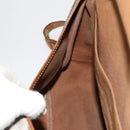 LOUIS VUITTON Monogram Saumur 35 Shoulder Bag M42254 LV Auth 108141-22