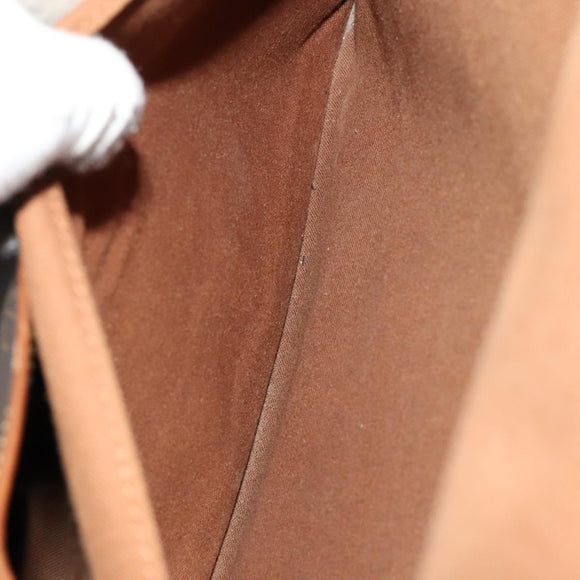 LOUIS VUITTON Monogram Saumur 35 Shoulder Bag M42254 LV Auth 108141