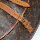 LOUIS VUITTON Monogram Saumur 35 Shoulder Bag M42254 LV Auth 108141-24