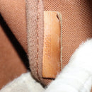 LOUIS VUITTON Monogram Saumur 35 Shoulder Bag M42254 LV Auth 108141-12